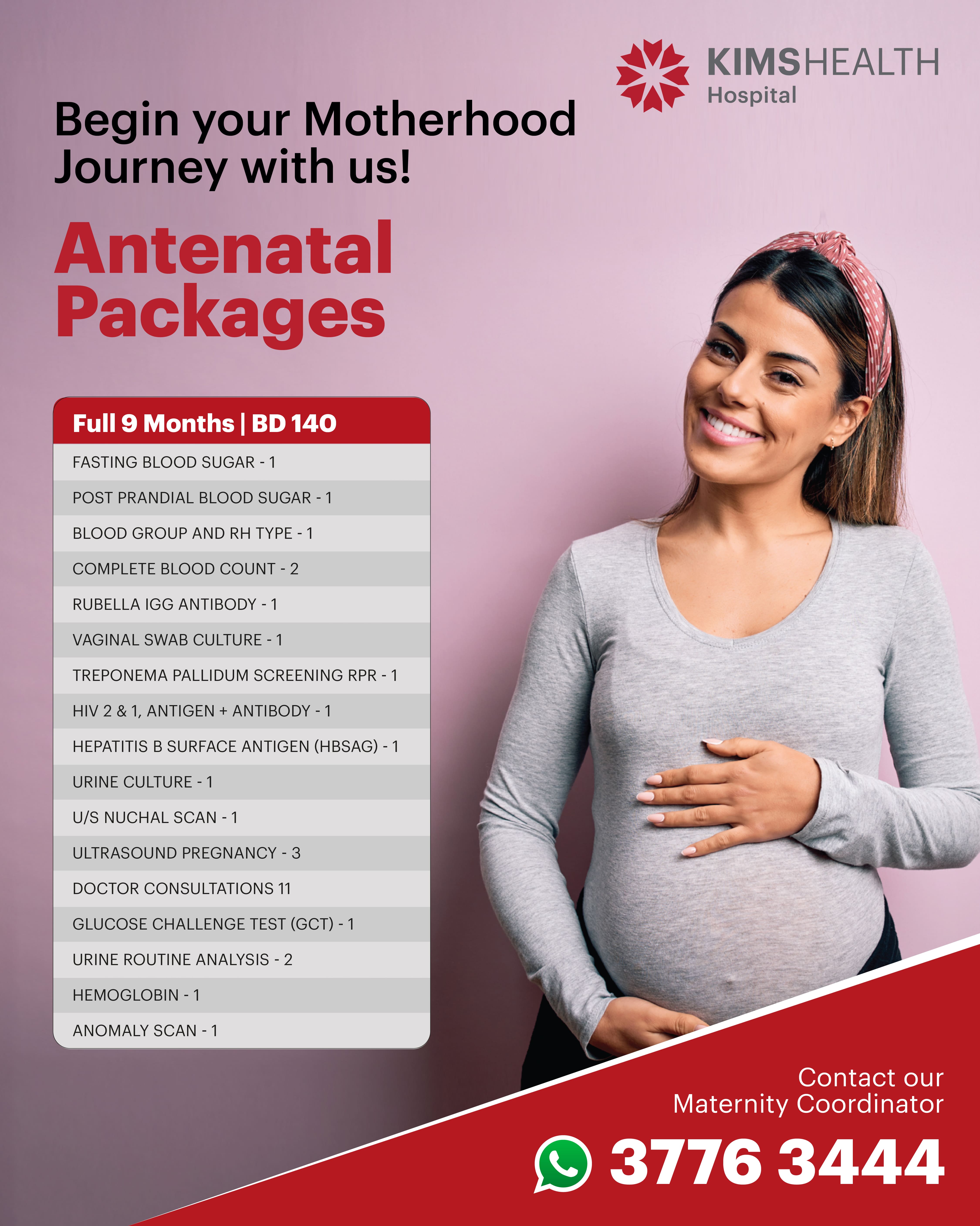 Antenatal Package 9 Months